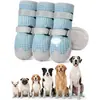 Zapatos para mascotas transfronterizos de gran venta, zapatos para perros con velcro reflectante transpirables, zapatos para perros de tubo largo duraderos y cómodos para uso en exteriores
