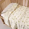 Toalla de Baño de Gasa para Bebé Transfronteriza, Manta de Siesta Clase A para Recién Nacidos, Suave, Absorbente, Manta Multifuncional para Recién Nacidos