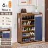 Zapatero para entrada de casa, almacenamiento que ahorra espacio, zapatero económico con estantes escalonados, zapatero simple