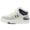 Nuevos Zapatos de Caña Alta con Bloques de Color y Suela Gruesa, Estilo Universitario Americano, Tenis de Alto Valor, Estilo High Street, Diseño que Alarga las Piernas, Zapatos Casuales