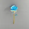 520 Caja de Linterna de Flor de Rosa con Lámina de Oro Flor Artificial Regalo Creativo para el Festival Qixi, Día de San Valentín, Día de la Madre, Día del Maestro