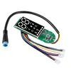 Patinete eléctrico 1S/pro/pro2 placa Bluetooth de cuatro cables panel de interruptores de instrumento de doble freno con herramienta de tornillo