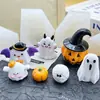 Chapéu de Fantasma Estéreo de Halloween Castelo de Múmia Abóbora Molde de Silicone Dividido Molde para Bolo de Pastelaria de Queijo