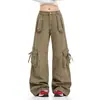 Pantalones cargo rectos lavados retro Fábrica de Ropa oemodm