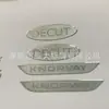 Fornecimento de Etiquetas com Logotipo de Níquel Eletrofundido Metálico, Placas de Níquel Dourado Galvanizado, Placas de Identificação Galvanizadas, Várias Cores de Ouro de Níquel Puro