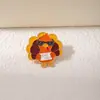 Broche de Animales de Dibujos Animados Lindo Insignia de Aleación Ardilla Mascota Linda Forma de Ternero Girasol Pin de Decoración para Mochila
