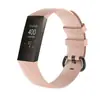 Correa de Silicona Adecuada para Fitbit Charge3/4 con Patrón de Diamante, Pulsera de Repuesto Oficial con Patrón 3D