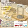 Manejador de Madera Acero Inoxidable Machacador de Papas Cocina Machacador de Papas Hogar Suplemento Alimenticio para Bebés Machacador Prensa de Papas