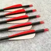 Flechas de Carbono Mixtas, Flechas para Exteriores con Puntas Intercambiables, Adecuadas para Arcos Recurvos de Tiro Recto y Arcos Compuestos, Accesorios Generales de Tiro con Arco