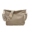 Bolso Tote de Forro Polar de Gran Capacidad 2025 Nuevo Estilo Elegante Popular Moderno Bolso de Cubo Bandolera de Hombro con Banda Ancha Bolso de Mujer