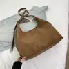 Bolsa Grande de Capacidad Retro Esmerilada 2026 Otoño Nueva Bolsa de Mano Moda Personalizada para Viajar al Trabajo Bolso de Hombro Único Cruzado