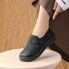 Mocasines Retro, Zapatos de Suela Blanda de Nuevo Estilo para Mujeres Embarazadas, Piel Genuina de Vaca, Cómodos para Mujeres en Primavera, Zapatos Birkenstock 2025