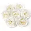 Flor artificial peonía retro capullo accesorios hechos a mano DIY con pared de flores de boda decoración de pulsera estilo pintura al óleo