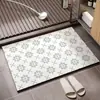 Alfombrilla de suelo absorbente de diatomeas estilo retro americano más vendida, secado rápido, para entrada, resistente a la suciedad, resistente al desgaste, fácil de limpiar