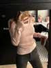 Camiseta Básica Cómoda de Cuello en U y Manga Larga para Mujer, Nuevo Estilo Primavera/Otoño, Estilo Coreano, Temperamento, Ceñida a la Cintura, Ajustada, Muestra Casual, Tejido