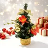 Árvore de Natal de Mesa 20cm Decoração de Natal Decoração de Vitrine de Loja Árvore de Natal de Flor Artificial Novo Produto 2026