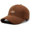 Gorra Aoteng Nueva de Pana Otoño e Invierno Gorro Cálido Bordado con Letras para Mujer Gorra de Béisbol Cálida Engrosada