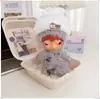 Solo ropa de muñeca: Colgante de muñeca de peluche de vinilo de la serie Hirono Road Log, ropa de muñeca Hirono, camiseta, tocado, falda