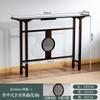 Mesa de Entrada Estilo Chino Nuevo Ft Mesa Larga Super Estrecha Mesa de Suministro Simple Moderna Mesa de Vista Lateral de Pared de Lujo Ligero Zen Entrada