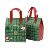 Bolsas de Regalo Navideñas, Bolsas Aisladas Desechables, Bolsas para Llevar de Catering, Bolsas Aisladas para Llevar Postres, Pasteles, Té con Leche