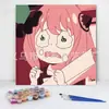 20*20 Pintura al Óleo Digital de Dibujos Animados de Anime Pintura Decorativa DIY para Colorear Hecha a Mano para Niños Stock Listo Pintura al Óleo Digital al por Mayor