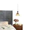Lámpara de Pared Retro Americana Lujo Ligero Vidrio Sala de Estar Sofá Pasillo Pasillo Estilo Mediados de Siglo Dormitorio Mesita de Noche Pared de Fondo Iluminación