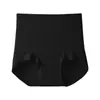Nuevas Bragas de Mujer Originales Nube Muscular con Forma de Oxígeno, Sensibles a la Temperatura, Florales Rojas, Sin Costuras, Cómodas, Transpirables, de Cintura Alta