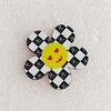 Grade Acrílica Moldada DIY Acessórios para Corrente de Celular Chaveiro Pingente Joias Estilo Ins Flor Girassol