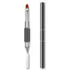 Pluma de Fototerapia para Manicura de Doble Propósito, Pluma de Pegamento de Cristal para Extensión Rápida Multifuncional, Pluma de Pegamento en Relieve para Mezcla de Colores al por Mayor