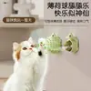Pelota de Hierba Gatera para Lamer, Rascar, Alivio del Aburrimiento, Dentición, Palo para Provocar Gatitos, Pelota de Autodivertimento para Gatos, Pelota de Menta para Gatos, Juguete para Gatos