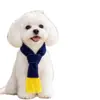 Bufanda nueva para perro mascota, suave y cómoda, elegante para paseos al aire libre, adecuada para perros pequeños como Teddy y Bichón
