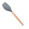 Juego de 12 utensilios de cocina de silicona con mango de madera, pala de cocina, cuchara, sartén antiadherente, utensilios de cocina especiales para cocinar y hornear.