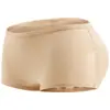 Calça Baixa Calça de Bumbum Falso Calça de Barriga Quadril Completo Quadril Pêssego Respirável Calça Modeladora Invisível com Almofada de Quadril Falso pp