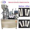 Máquina Ultrassônica Totalmente Automática de Enchimento e Selagem de Tubo Macio de Camada Dupla de Guangzhou Tubo Interno e Externo Tubo Oval