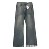 Pantalones Largos Casuales Unisex con Estampado de Letras Logo y Cordón Estilo Básico Tinta Salpicada Ropa de Pareja