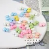 Lazo Colorido DIY Aleación Materiales Hechos a Mano Cuentas Decorativas Pulsera de Cuentas Collar Colgante Joyería Color Macarrón