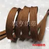 Cuerda plana hueca colorida de 1 cm de ancho, cordón trenzado de poliéster, cinta hueca de doble capa, adecuada para cordones de sombreros, cordones de zapatos y cinturillas