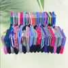 Varios Estilos de Calcetines Florales para Mujer, Calcetines de Media Pantorrilla para Mujeres Mayores, Gran Colección de Calcetines, Calcetines de Puesto Callejero, Un Yuan por Par, Venta al por Mayor Directamente del Fabricante