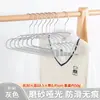 Cabide para Calças Espessado com Pescoço Curto em Forma de Ganso, Cabide para Calças de Resina Fosca com Revestimento de Borracha de Pescoço Baixo, Cabide para Calças em Forma de Ganso Economizador de Espaço para Secar Roupas