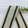 Calças de malha de 4 cm com sapatos de tira lateral e chapéus mochila decorativa mala de viagem alça acessórios de vestuário logotipo imprimível