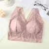 Sujetador de Encaje sin Espalda Inalámbrico de Venta Caliente para Mujer, Sujetador Deportivo Fino de Verano sin Costuras Push-Up