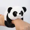 Pulsera para muñeca de muñeca Panda Pequeño muñeca linda anillo de presión juguete de peluche pequeña joya regalo de cumpleaños niña Muñeca de trapo