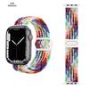 Correa tejida con bucle de botón de presión soldada con latón de carbono para applewatch apple watch iwatch9 generación 8765432