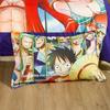 Funda de Almohada Cepillada de Anime de Dibujos Animados Doble Individual para Dormitorio de Estudiante 48X74cm Disparo en Pareja 2 Dropshipping