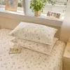 Lençol de Cama de Gaze Dupla Classe A para Maternidade e Bebê, Lençol de Algodão Lavado de Peça Única, Conjunto de Três Peças para Dormitório Estudantil, Peça Única Dropshipping