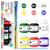 Pigmentos de Pintura para Niños, Gouache, Acuarela, Pigmentos Acrílicos para Vidrio, Set de Pinturas Publicitarias Textiles de 6/12 Colores Fabricante