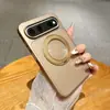 Aplicável à Capa de Celular Magnética Fosca Huawei PuraX View com Suporte Giratório P90pro Anel Estrela Aurora Capa Protetora