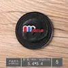 Patches Bordados para Computador em Couro Atacado, Insígnias Pequenas Pretas, Etiquetas Bordadas, Patches de Decoração para Roupas, Apliques