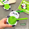Hebilla de Pulsera de Panda Lindo Panda 57 Cuentas Forma de Oso Llavero Magnético Llavero Colgante para Mochila Lindo