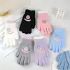 Luvas de Lã Tricotada Meio Dedo Ruiya para Mulheres, Outono e Inverno, para Trabalho, Escrita, Estilo Delicado, Quentes, Sem Dedos, Design com Dedos Divididos
